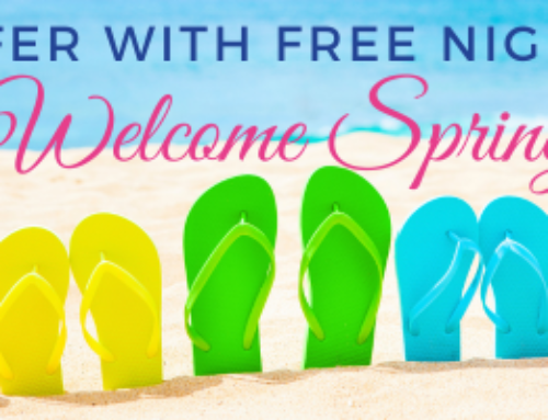 Welcome Spring Promotion with 1 or 2 free nights!